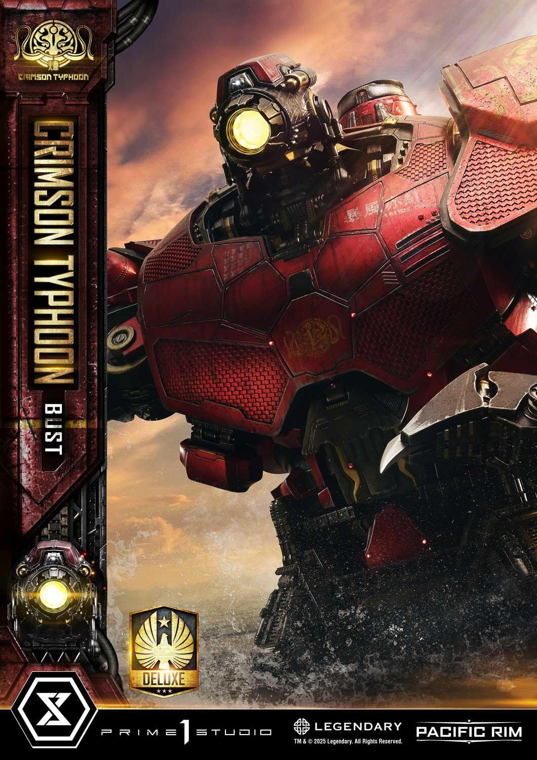 Pacific Rim - Crimson Typhoon - Bust - Life-Size Bust  (LSPACRIM-03DX) - DX Version (Prime 1 Studio) photo 27