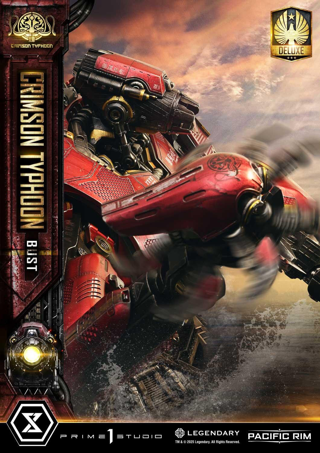 Pacific Rim - Crimson Typhoon - Bust - Life-Size Bust  (LSPACRIM-03DX) - DX Version (Prime 1 Studio) photo 28