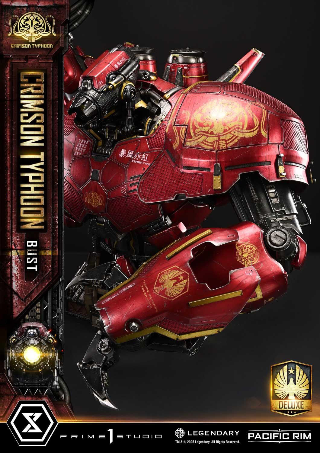 Pacific Rim - Crimson Typhoon - Bust - Life-Size Bust  (LSPACRIM-03DX) - DX Version (Prime 1 Studio) photo 29