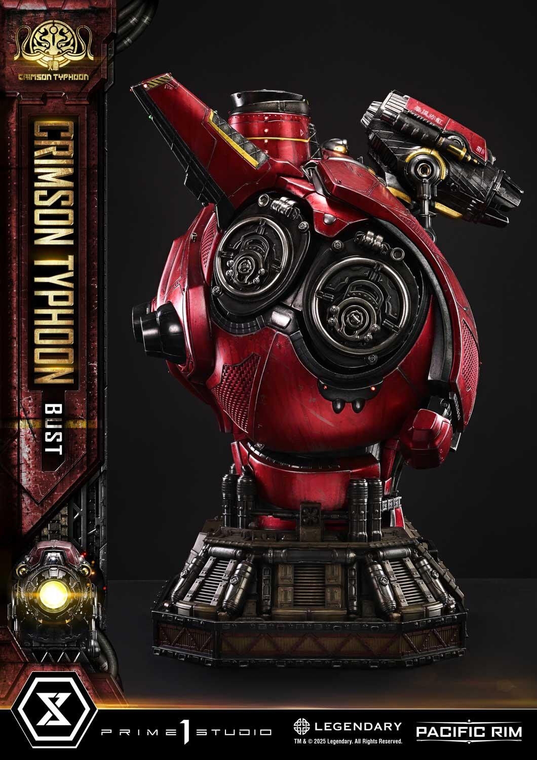 Pacific Rim - Crimson Typhoon - Bust - Life-Size Bust  (LSPACRIM-03DX) - DX Version (Prime 1 Studio) photo 40