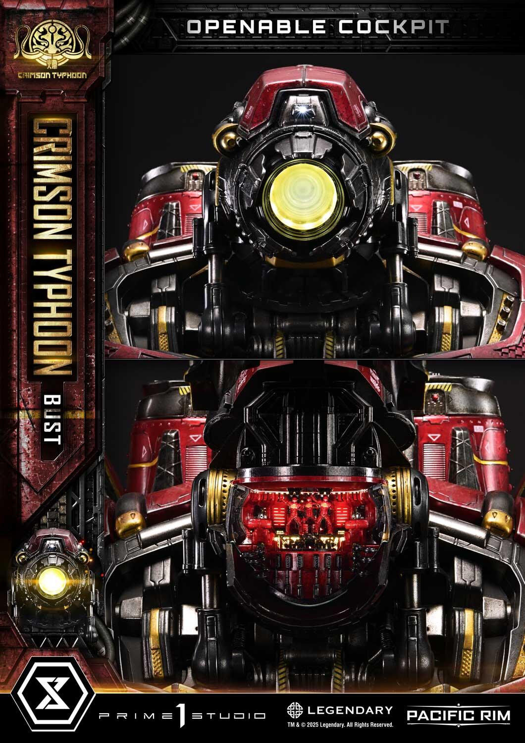 Pacific Rim - Crimson Typhoon - Bust - Life-Size Bust (LSPACRIM-03) (Prime 1 Studio) photo 2