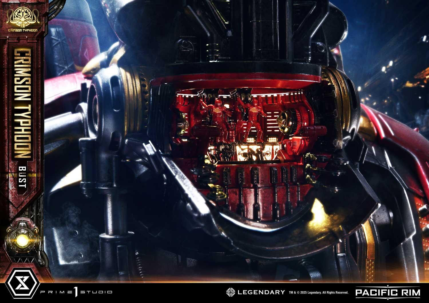 Pacific Rim - Crimson Typhoon - Bust - Life-Size Bust (LSPACRIM-03) (Prime 1 Studio) photo 5