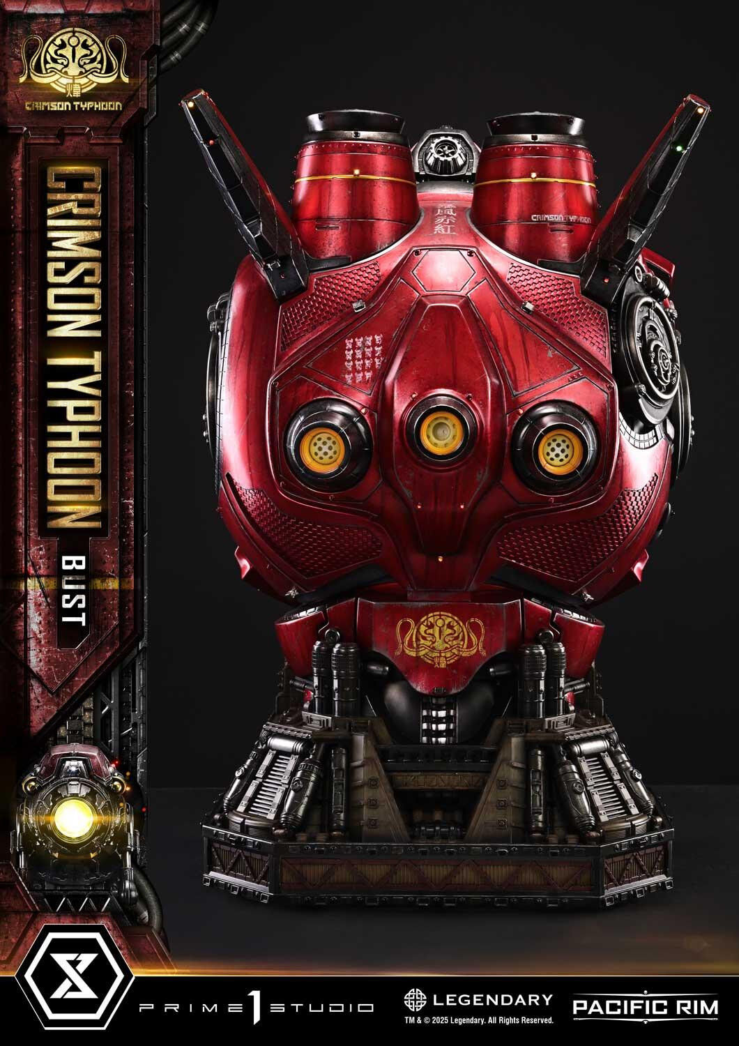 Pacific Rim - Crimson Typhoon - Bust - Life-Size Bust (LSPACRIM-03) (Prime 1 Studio) photo 24