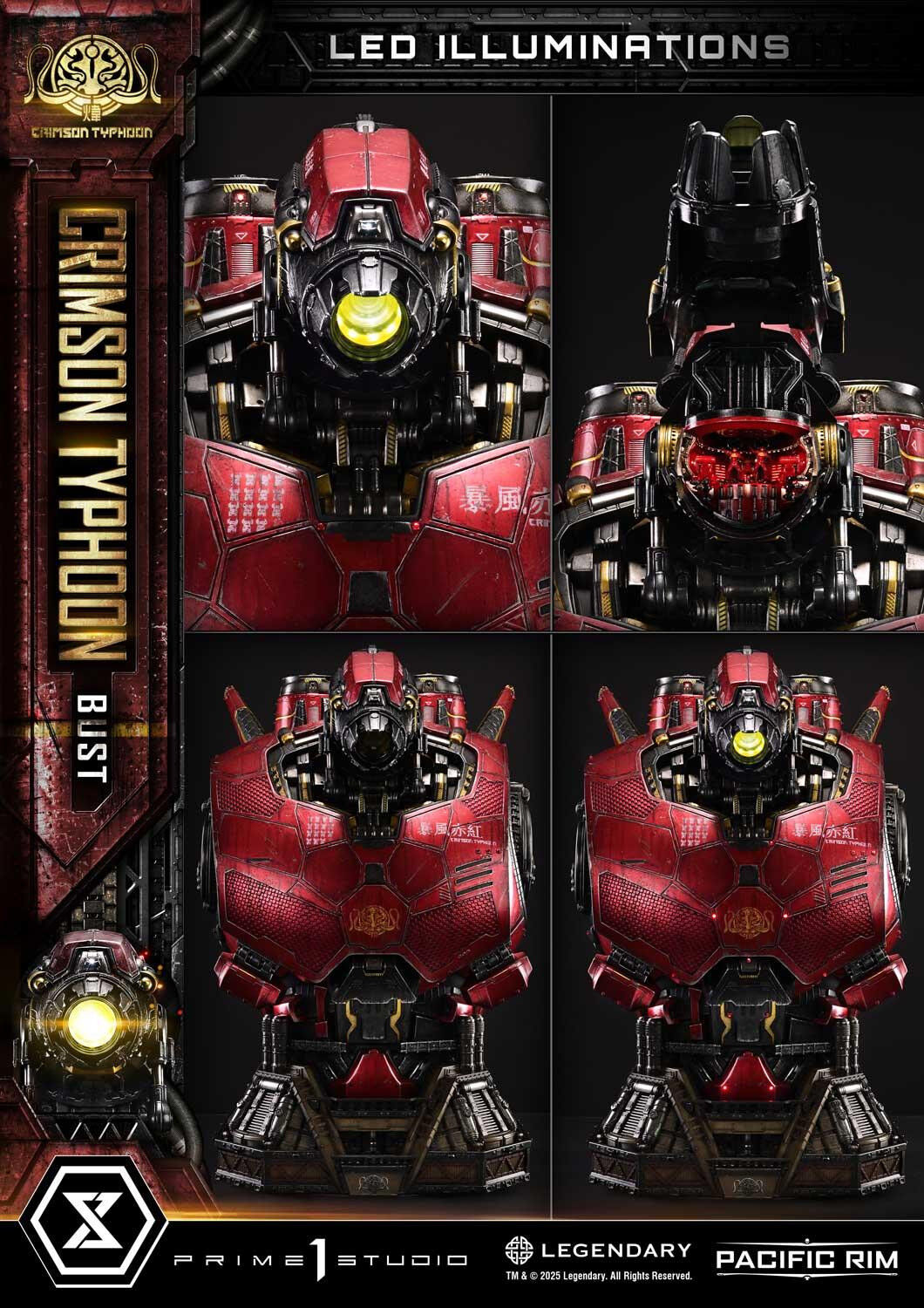 Pacific Rim - Crimson Typhoon - Bust - Life-Size Bust (LSPACRIM-03) (Prime 1 Studio) photo 28