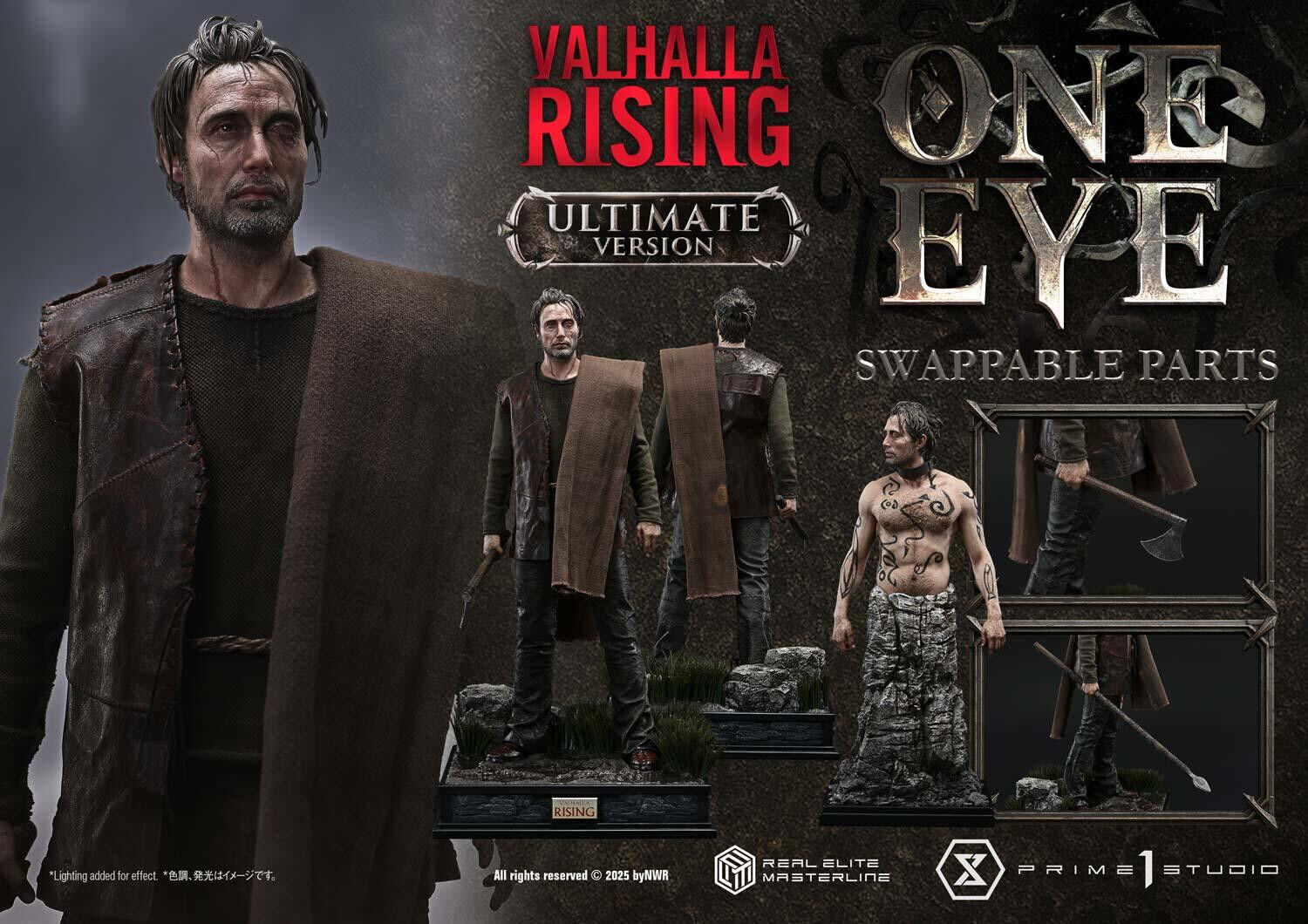 Valhalla Rising - One-Eye - Real Elite Masterline  (REMVR-01UT) - 1/4 - Ultimate Version (Prime 1 Studio) photo 65