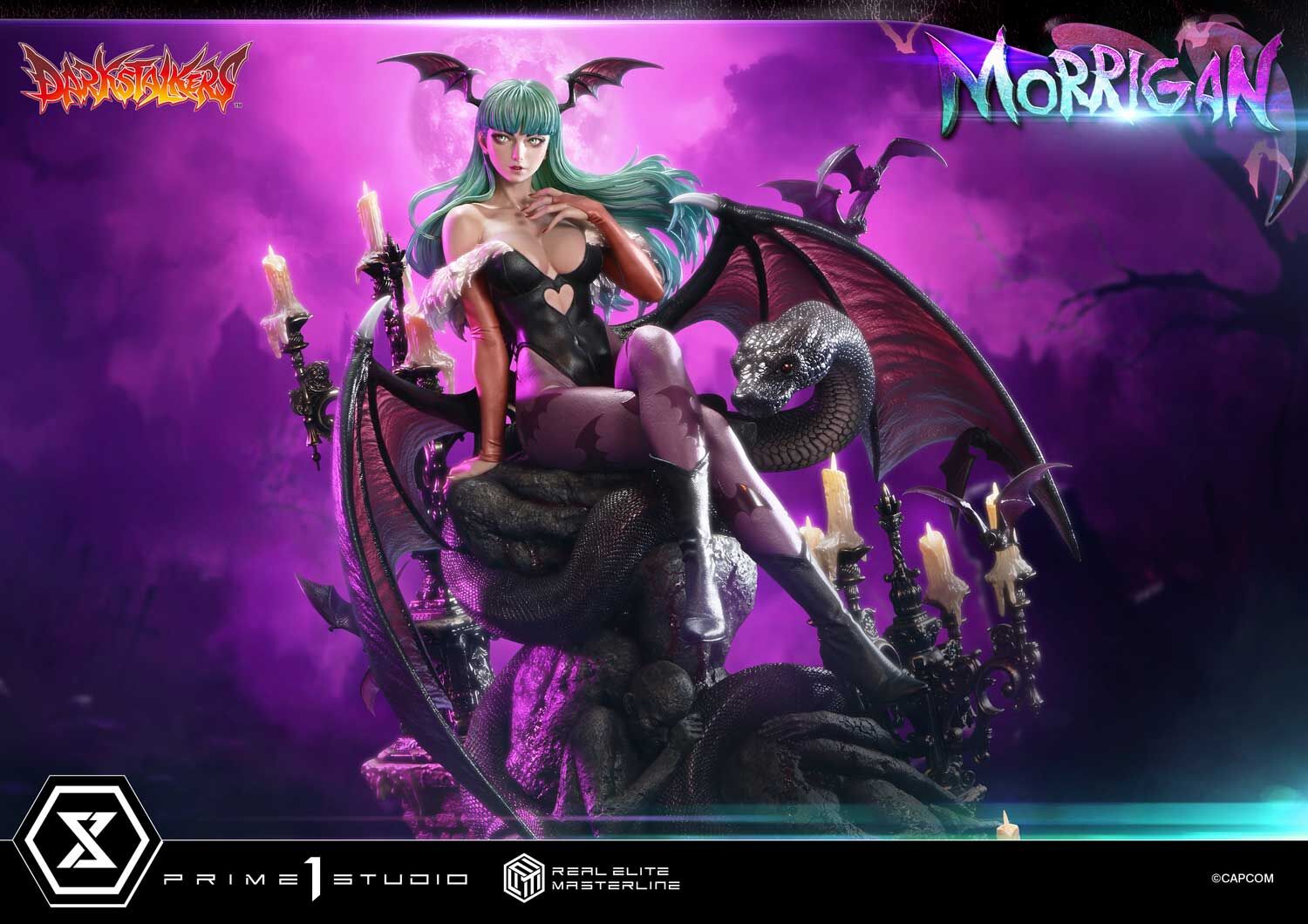 Vampire: The Night Warriors - Morrigan Aensland - Real Elite Masterline (REMDKS-01) - 1/4 (Prime 1 Studio) photo 13