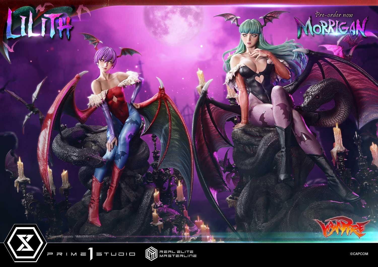 Vampire: The Night Warriors - Morrigan Aensland - Real Elite Masterline (REMDKS-01) - 1/4 (Prime 1 Studio) photo 21
