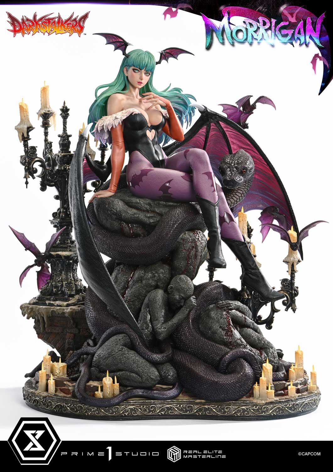 Vampire: The Night Warriors - Morrigan Aensland - Real Elite Masterline (REMDKS-01) - 1/4 (Prime 1 Studio) photo 29