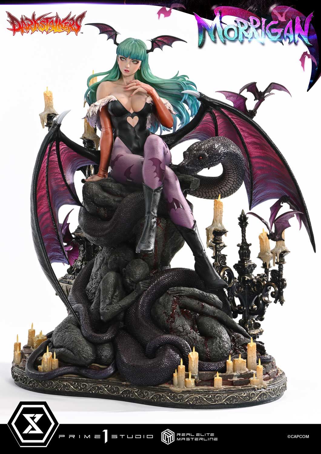 Vampire: The Night Warriors - Morrigan Aensland - Real Elite Masterline (REMDKS-01) - 1/4 (Prime 1 Studio) photo 43