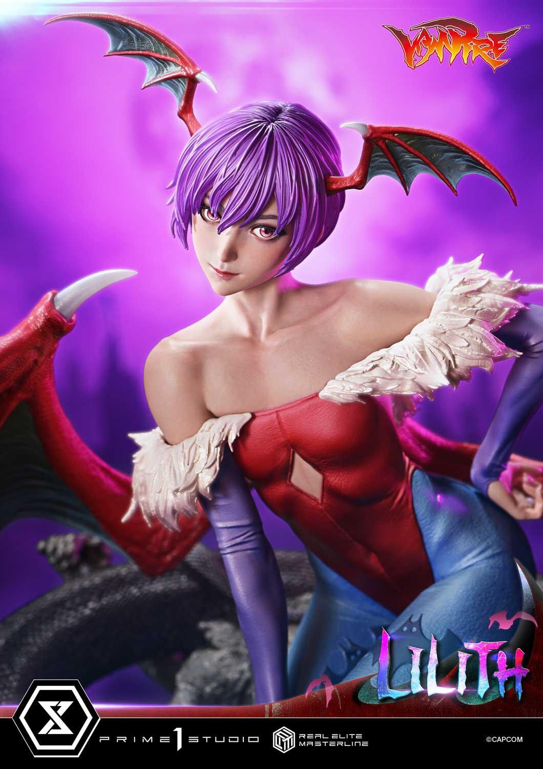 Vampire: The Night Warriors - Lilith Aensland - Real Elite Masterline (REMDKS-02) - 1/4 (Prime 1 Studio) photo 8