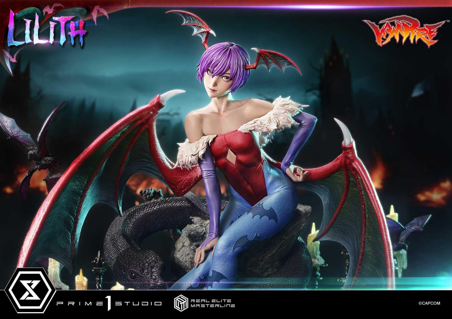 Vampire: The Night Warriors - Lilith Aensland - Real Elite Masterline (REMDKS-02) - 1/4 (Prime 1 Studio) photo 12