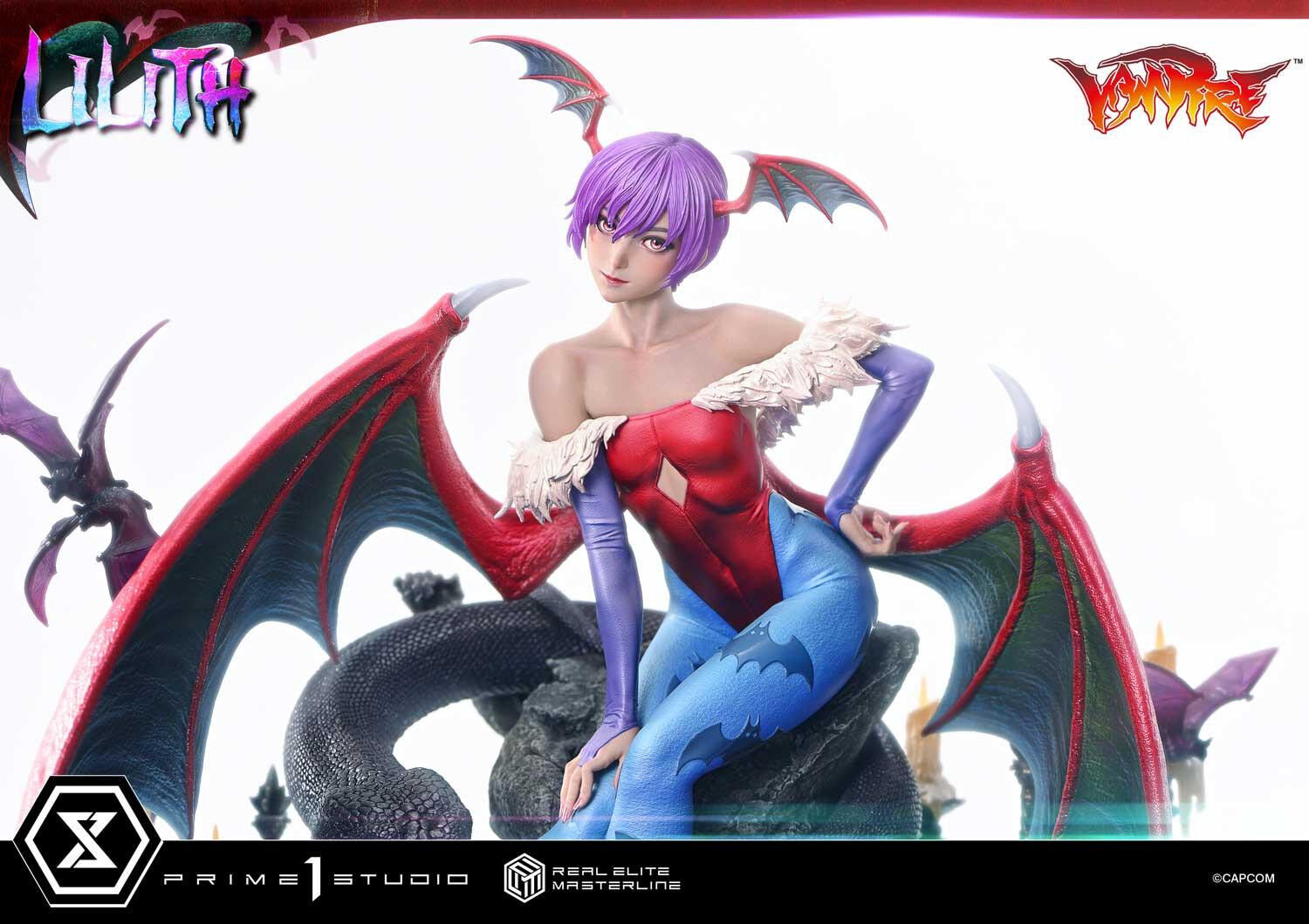 Vampire: The Night Warriors - Lilith Aensland - Real Elite Masterline (REMDKS-02) - 1/4 (Prime 1 Studio) photo 15