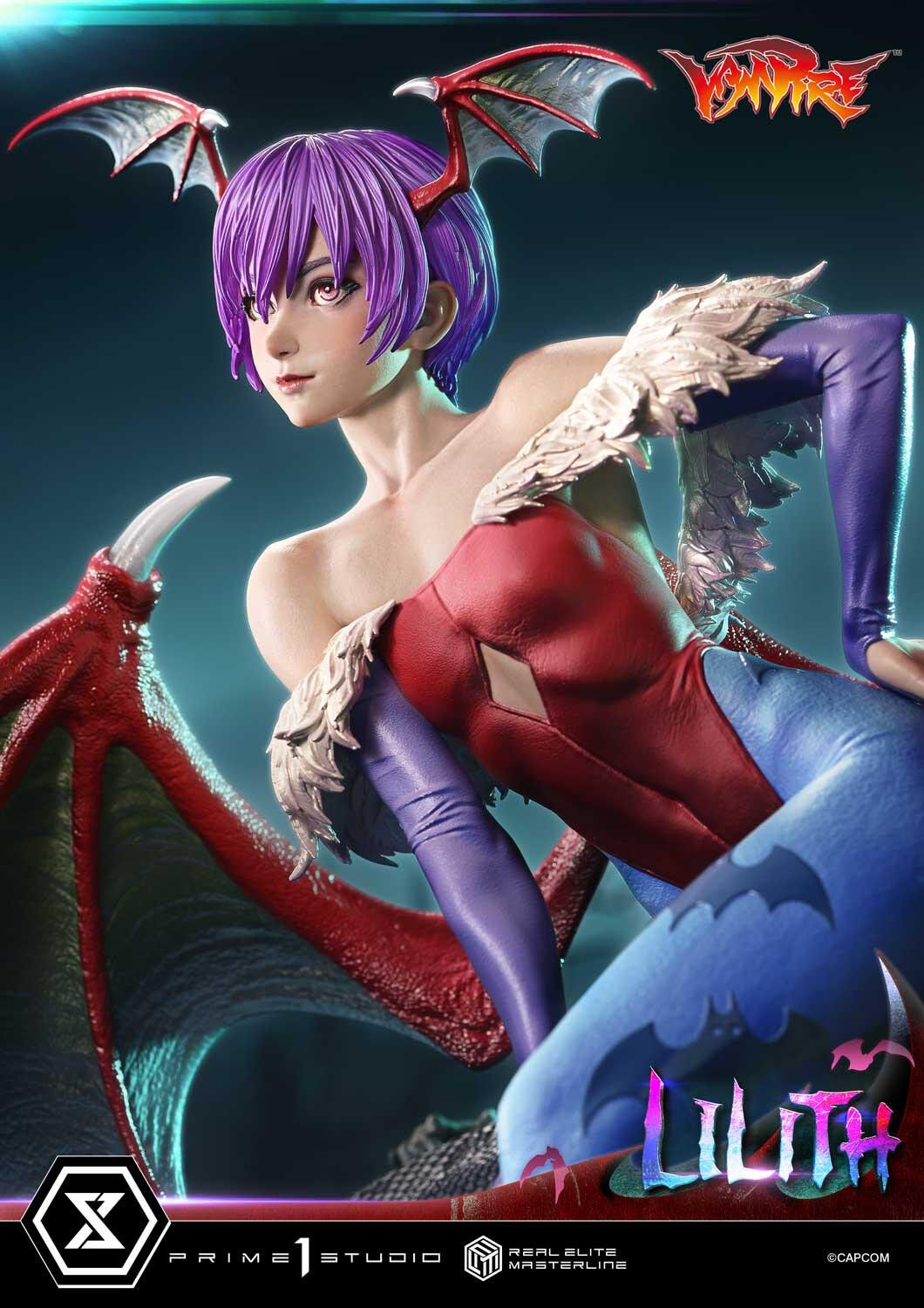 Vampire: The Night Warriors - Lilith Aensland - Real Elite Masterline (REMDKS-02) - 1/4 (Prime 1 Studio) photo 26