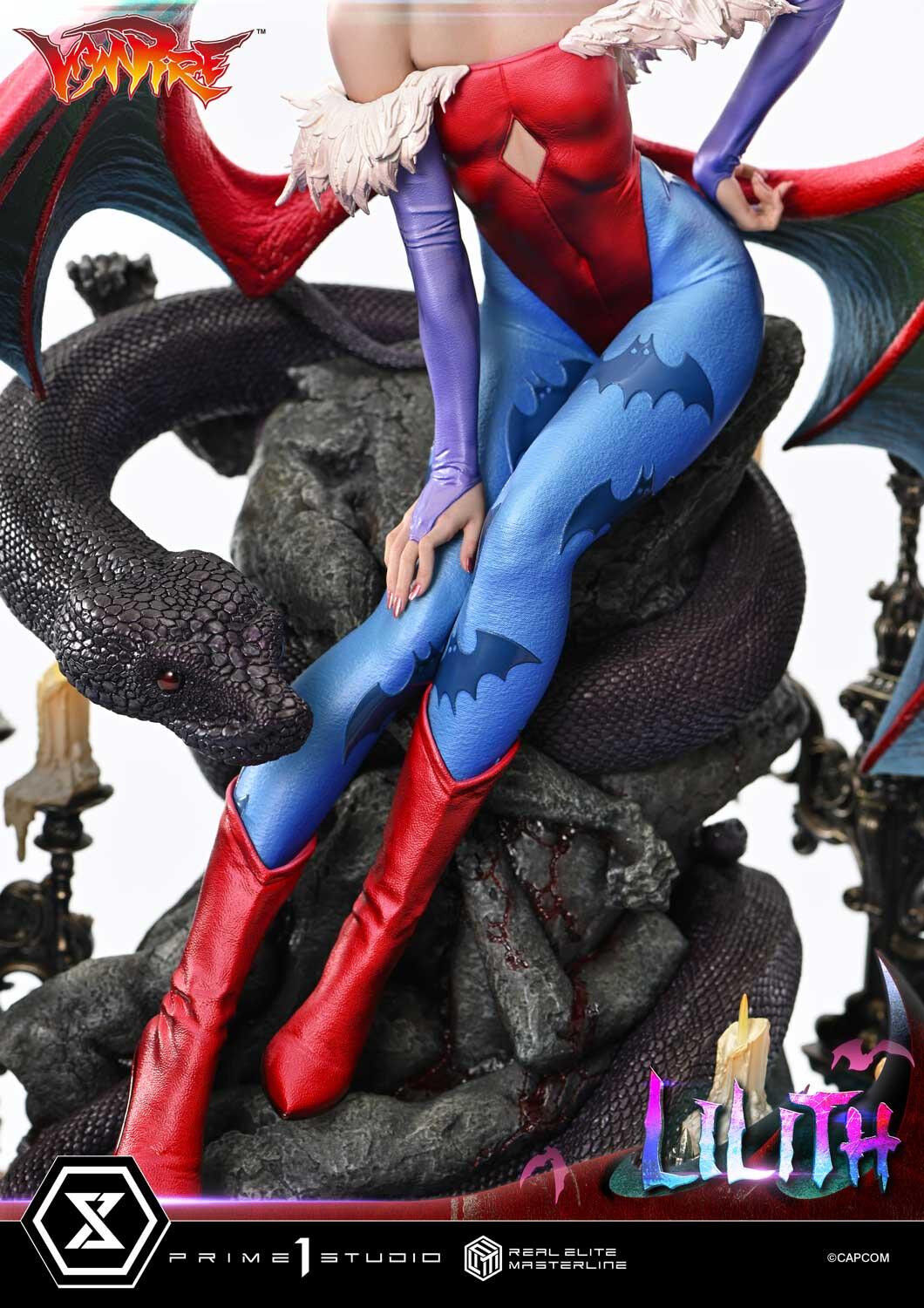 Vampire: The Night Warriors - Lilith Aensland - Real Elite Masterline (REMDKS-02) - 1/4 (Prime 1 Studio) photo 48
