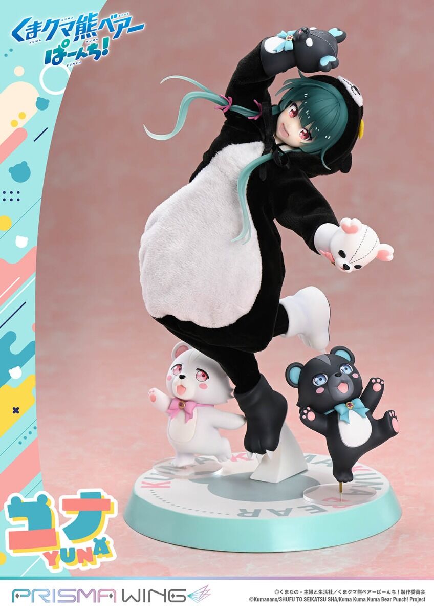 Kuma Kuma Kuma Bear - Kumakyuu - Kumayuru - Yuna - Prisma Wing  (PWKBP-01PDX) - 1/7 - DX Version (Prime 1 Studio) photo 65