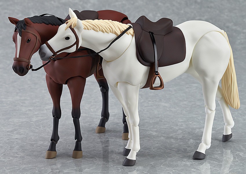 Figma (#246b) - Figma Plus - Horse - White (Max Factory)