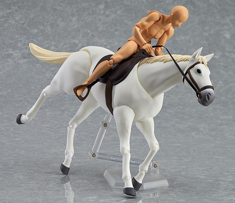 Figma (#246b) - Figma Plus - Horse - White (Max Factory)