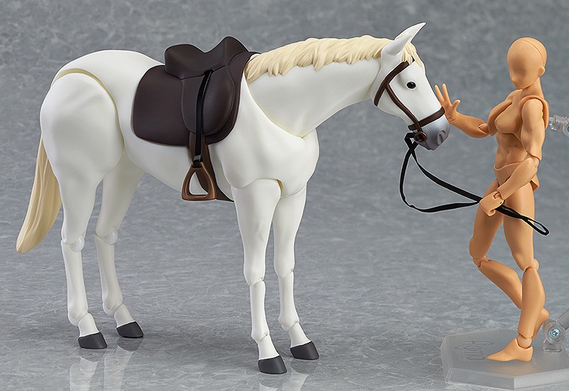 Figma (#246b) - Figma Plus - Horse - White (Max Factory)