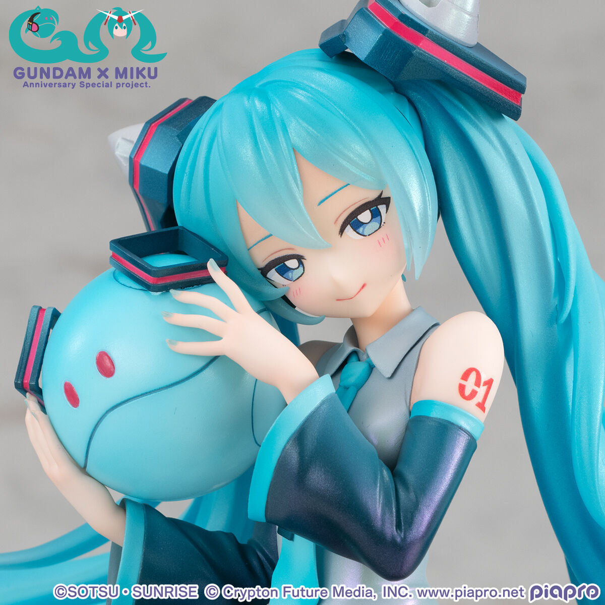 Kidou Senshi Gundam 00 - Piapro Characters - Haro - Hatsune Miku - Gundam x Miku Anniversary Special Project - Lucrea (MegaHouse) photo 3