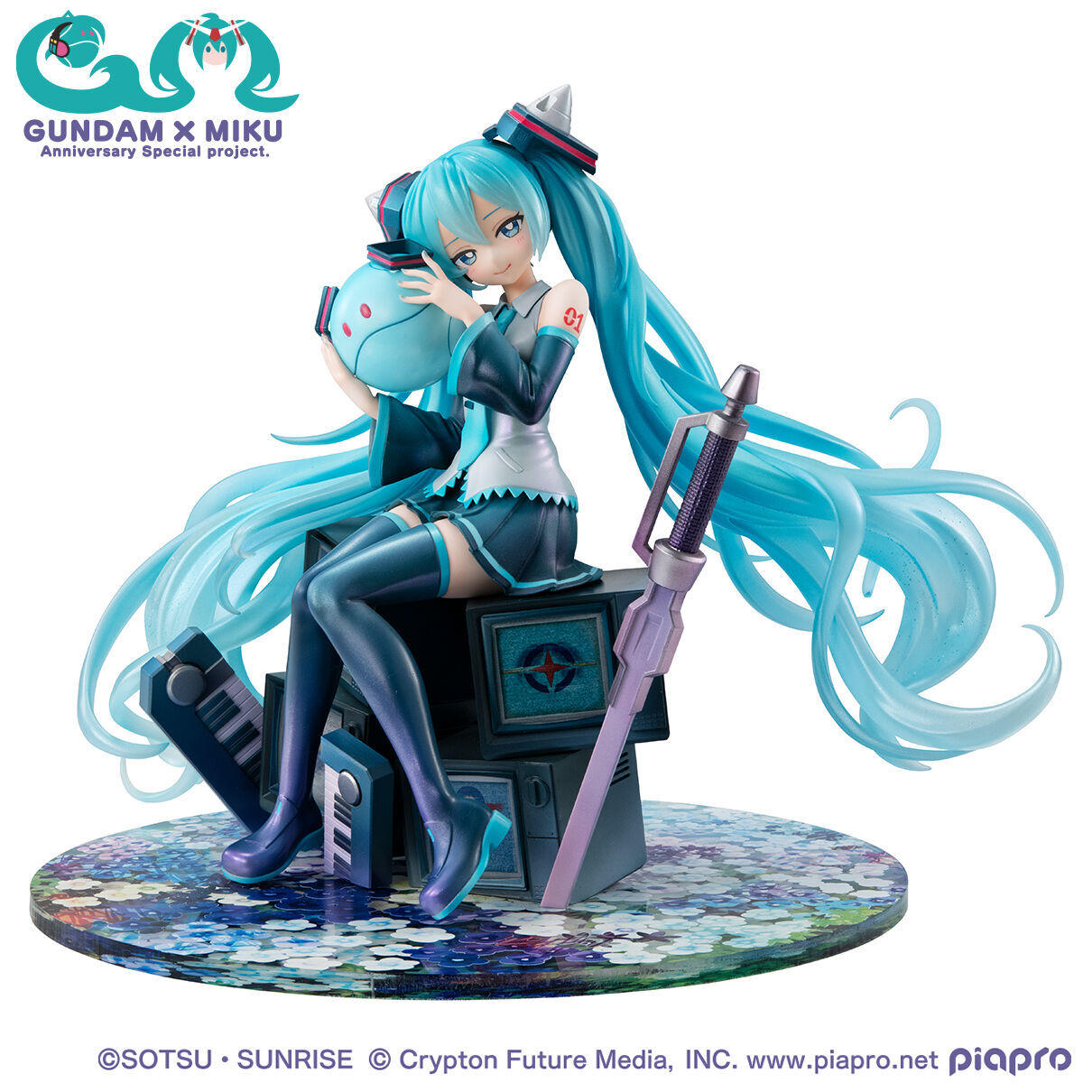 Kidou Senshi Gundam 00 - Piapro Characters - Haro - Hatsune Miku - Gundam x Miku Anniversary Special Project - Lucrea (MegaHouse) photo 4