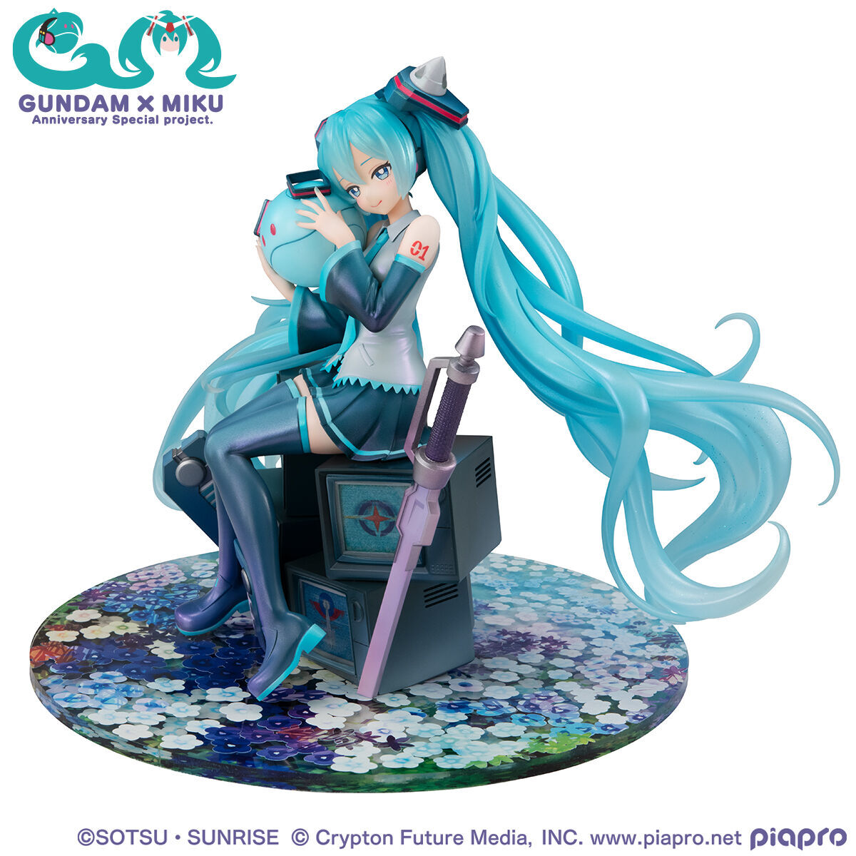 Kidou Senshi Gundam 00 - Piapro Characters - Haro - Hatsune Miku - Gundam x Miku Anniversary Special Project - Lucrea (MegaHouse) photo 5
