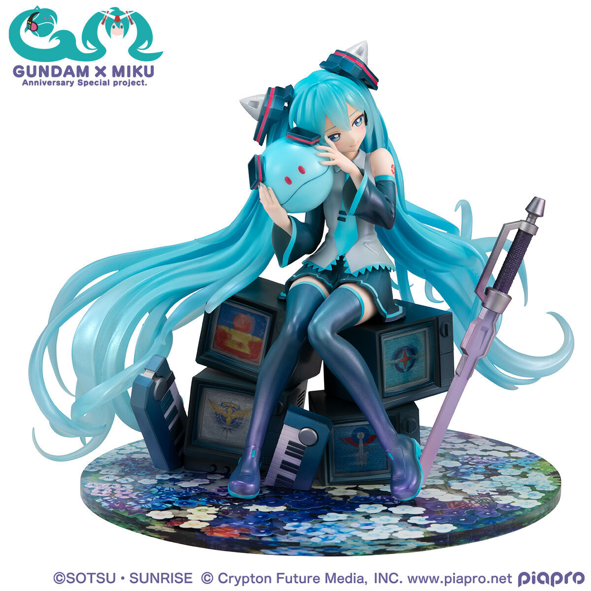 Kidou Senshi Gundam 00 - Piapro Characters - Haro - Hatsune Miku - Gundam x Miku Anniversary Special Project - Lucrea (MegaHouse) photo 6