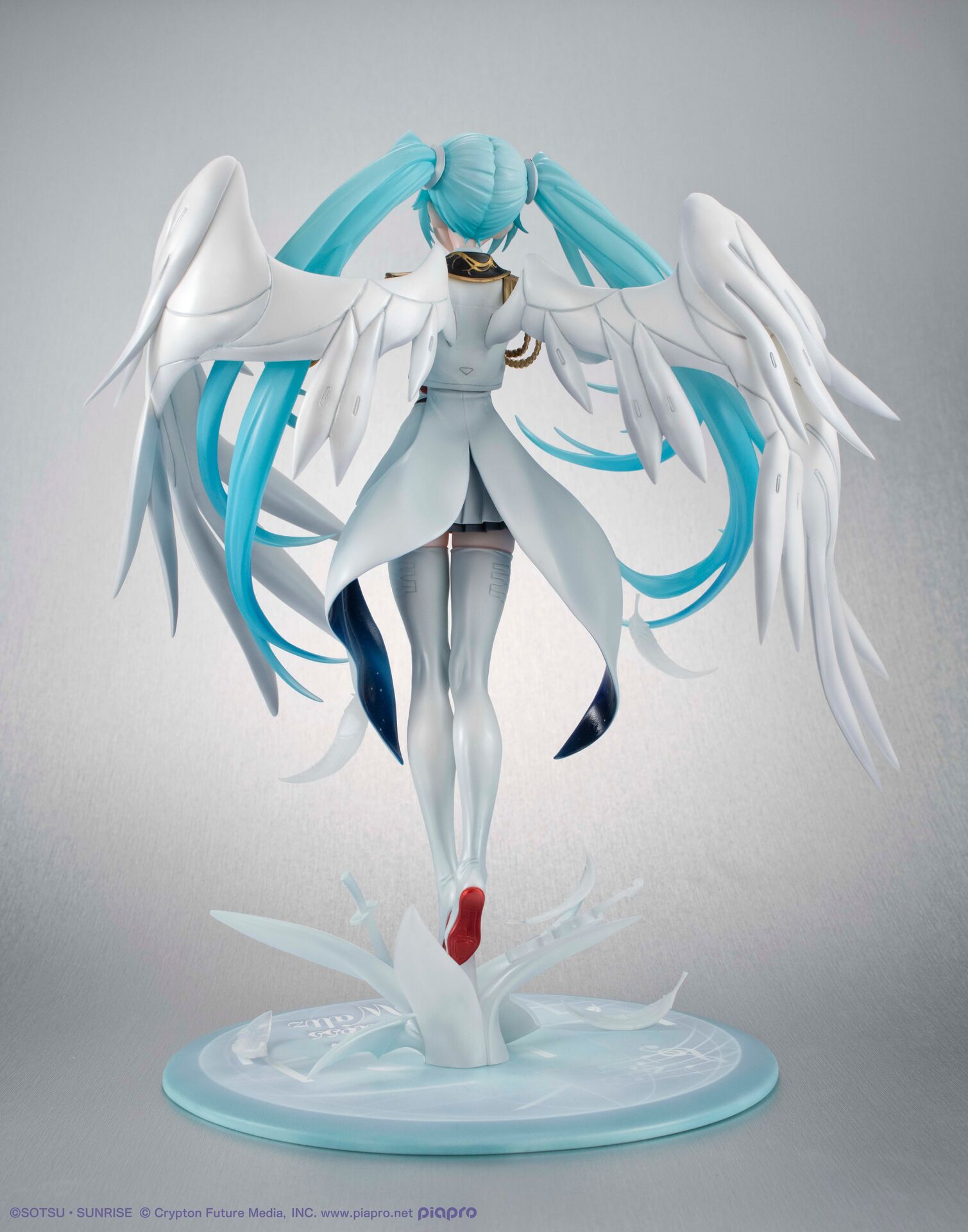 Piapro Characters - Shin Kidou Senki Gundam Wing Endless Waltz - Hatsune Miku - Gundam x Miku Anniversary Special Project - Lucrea - 1/7 - Wing Gundam Zero EW (MegaHouse) photo 2