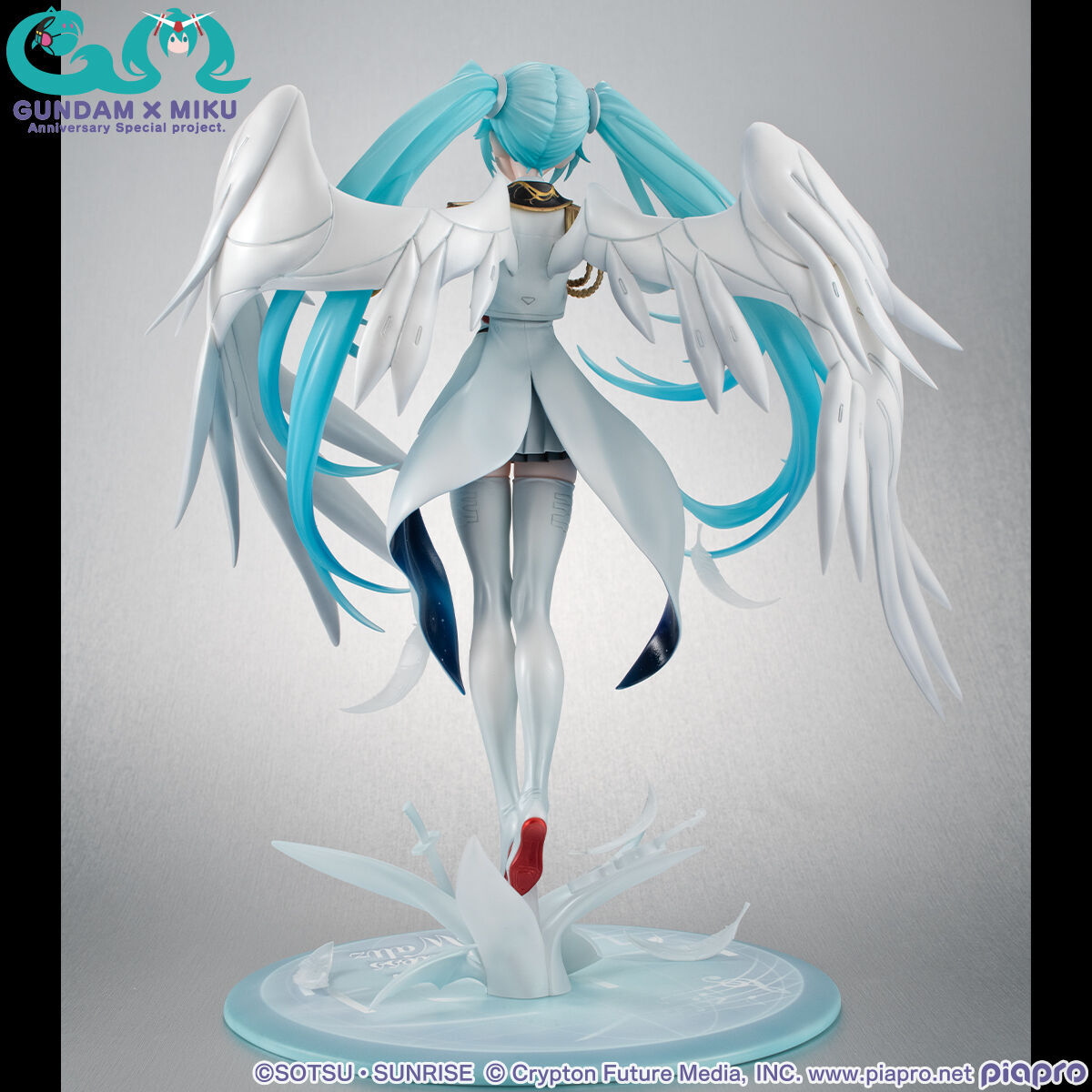 Piapro Characters - Shin Kidou Senki Gundam Wing Endless Waltz - Hatsune Miku - Gundam x Miku Anniversary Special Project - Lucrea - 1/7 - Wing Gundam Zero EW (MegaHouse) photo 7