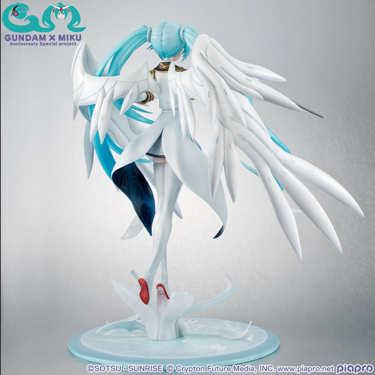 Piapro Characters - Shin Kidou Senki Gundam Wing Endless Waltz - Hatsune Miku - Gundam x Miku Anniversary Special Project - Lucrea - 1/7 - Wing Gundam Zero EW (MegaHouse) photo 8