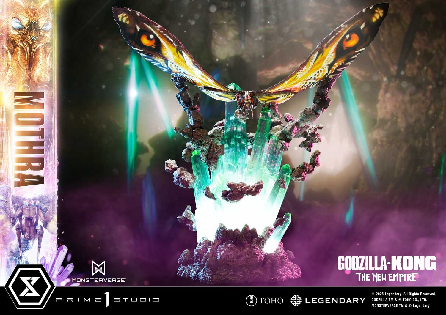 Godzilla x Kong: The New Empire - Mothra - Ultimate Diorama Masterline (UDMGXK-03) (Prime 1 Studio)