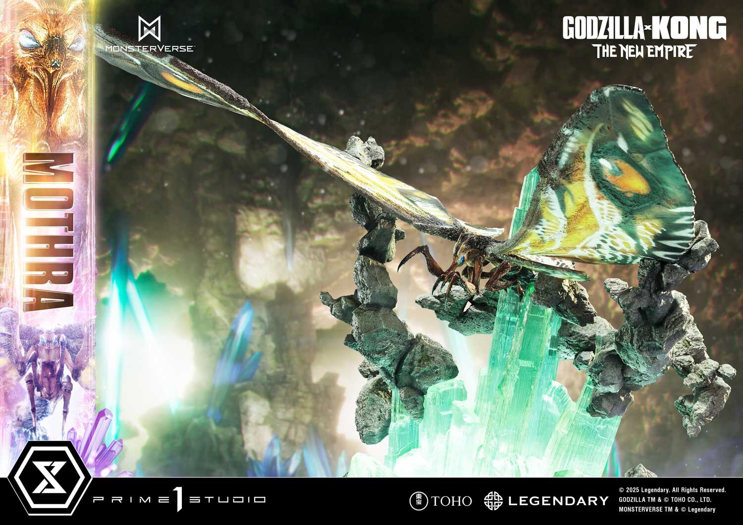 Godzilla x Kong: The New Empire - Mothra - Ultimate Diorama Masterline (UDMGXK-03) (Prime 1 Studio) photo 6