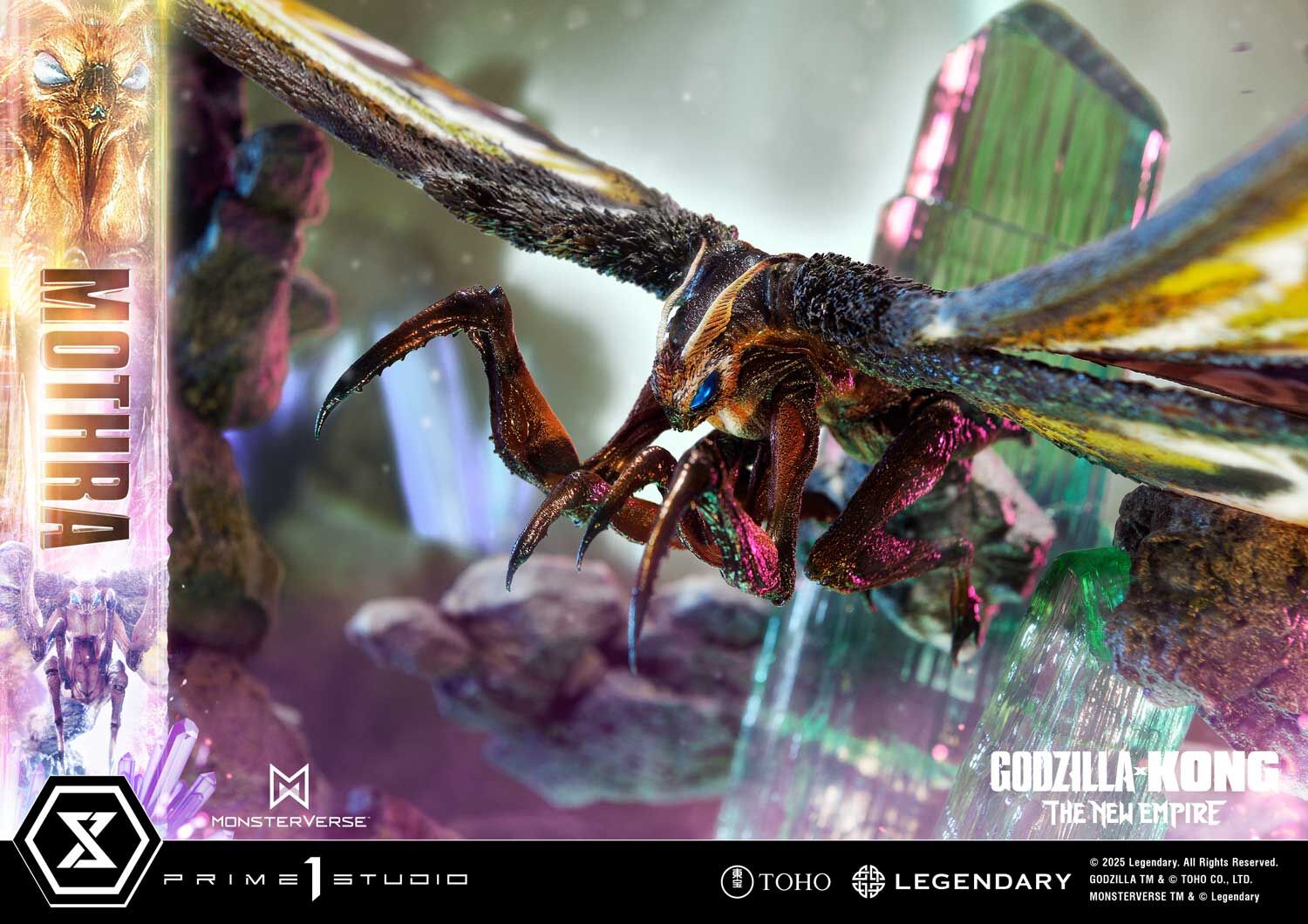 Godzilla x Kong: The New Empire - Mothra - Ultimate Diorama Masterline (UDMGXK-03) (Prime 1 Studio) photo 7
