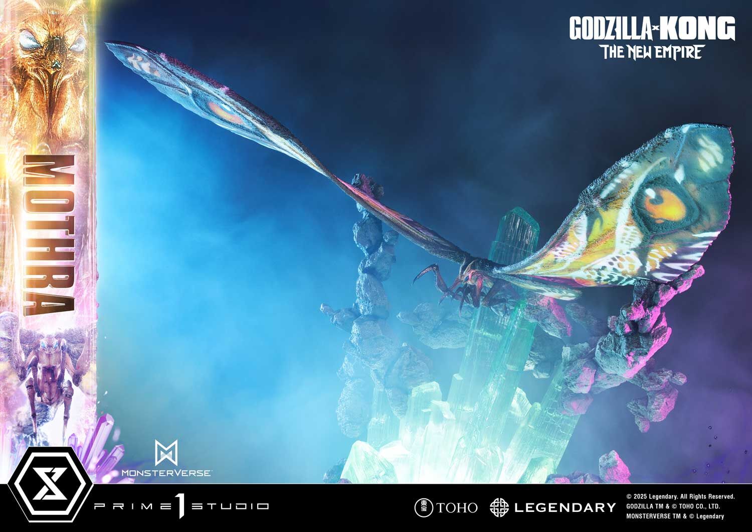 Godzilla x Kong: The New Empire - Mothra - Ultimate Diorama Masterline (UDMGXK-03) (Prime 1 Studio) photo 8
