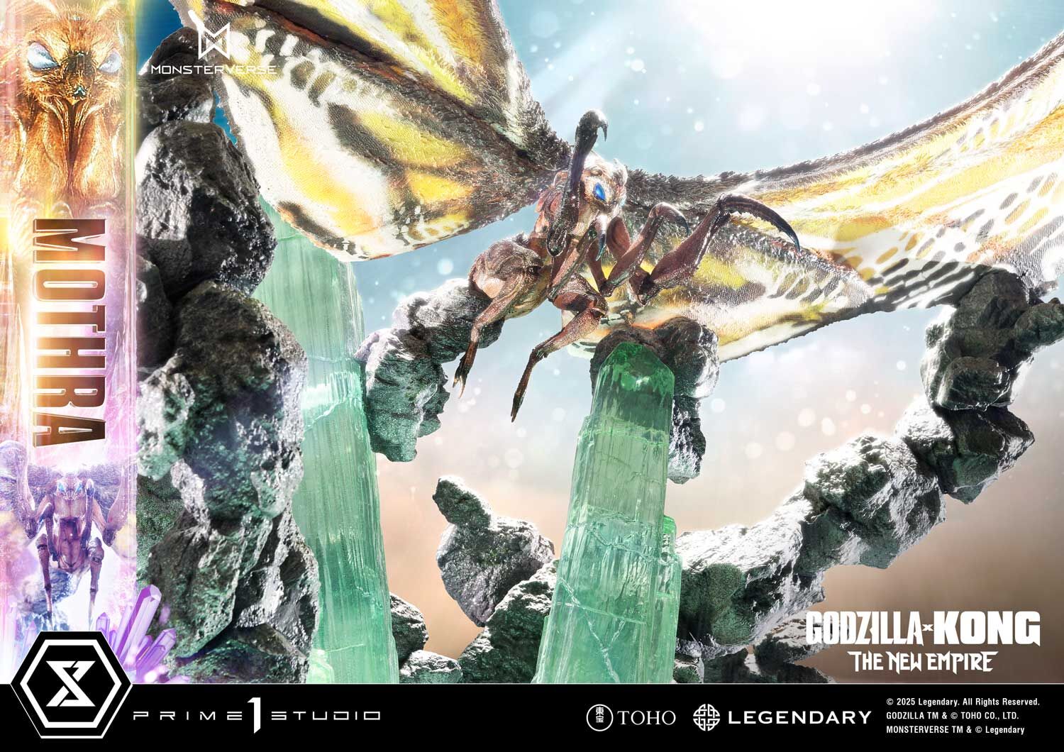 Godzilla x Kong: The New Empire - Mothra - Ultimate Diorama Masterline (UDMGXK-03) (Prime 1 Studio) photo 13