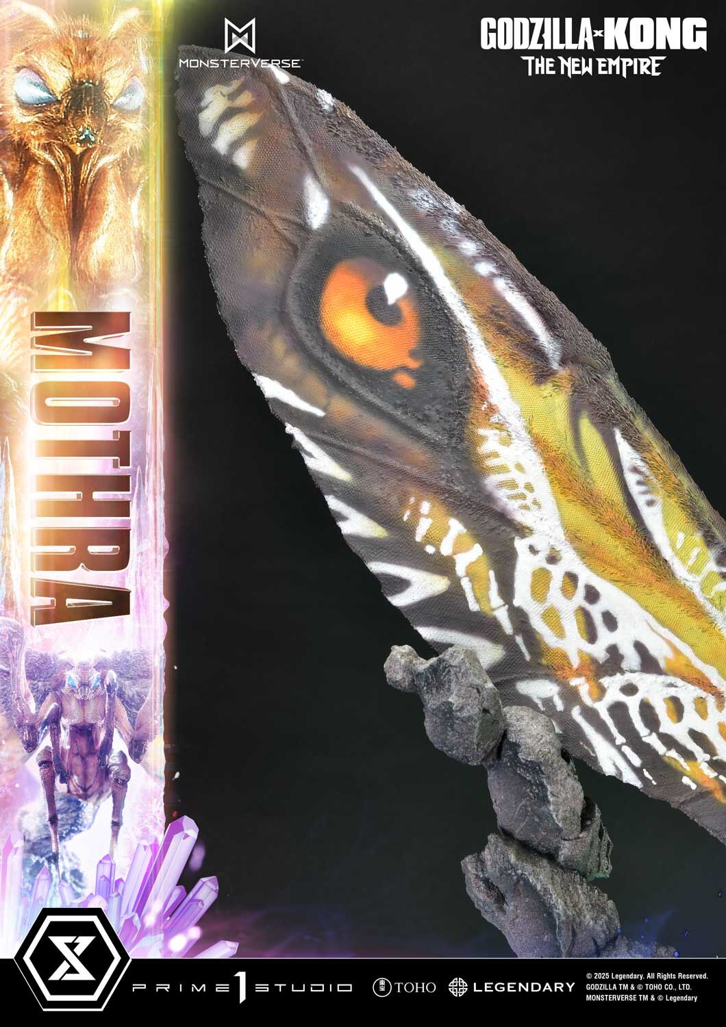 Godzilla x Kong: The New Empire - Mothra - Ultimate Diorama Masterline (UDMGXK-03) (Prime 1 Studio) photo 14