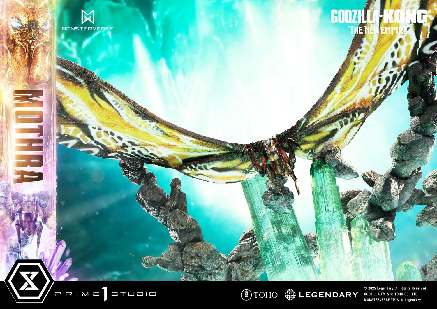 Godzilla x Kong: The New Empire - Mothra - Ultimate Diorama Masterline (UDMGXK-03) (Prime 1 Studio) photo 23