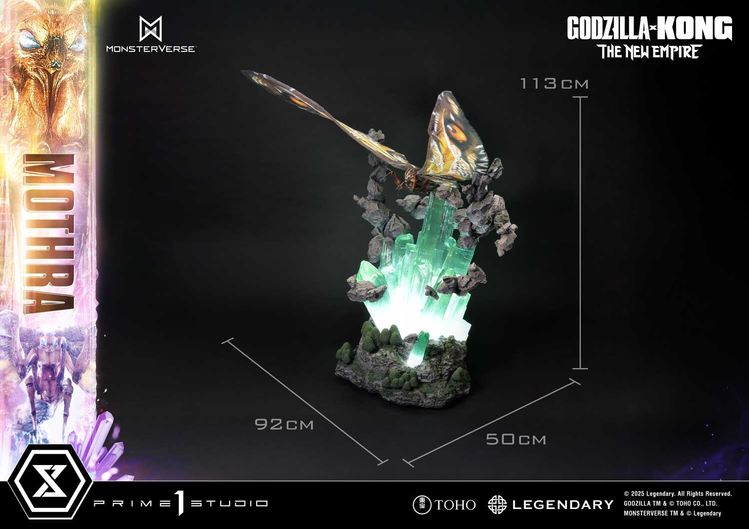 Godzilla x Kong: The New Empire - Mothra - Ultimate Diorama Masterline (UDMGXK-03) (Prime 1 Studio) photo 27