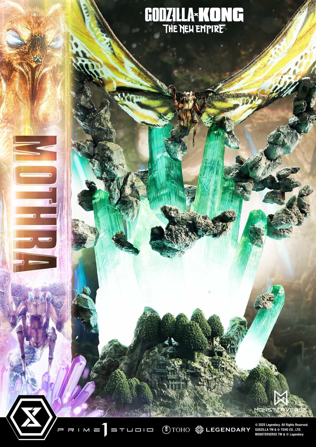 Godzilla x Kong: The New Empire - Mothra - Ultimate Diorama Masterline (UDMGXK-03) (Prime 1 Studio) photo 31
