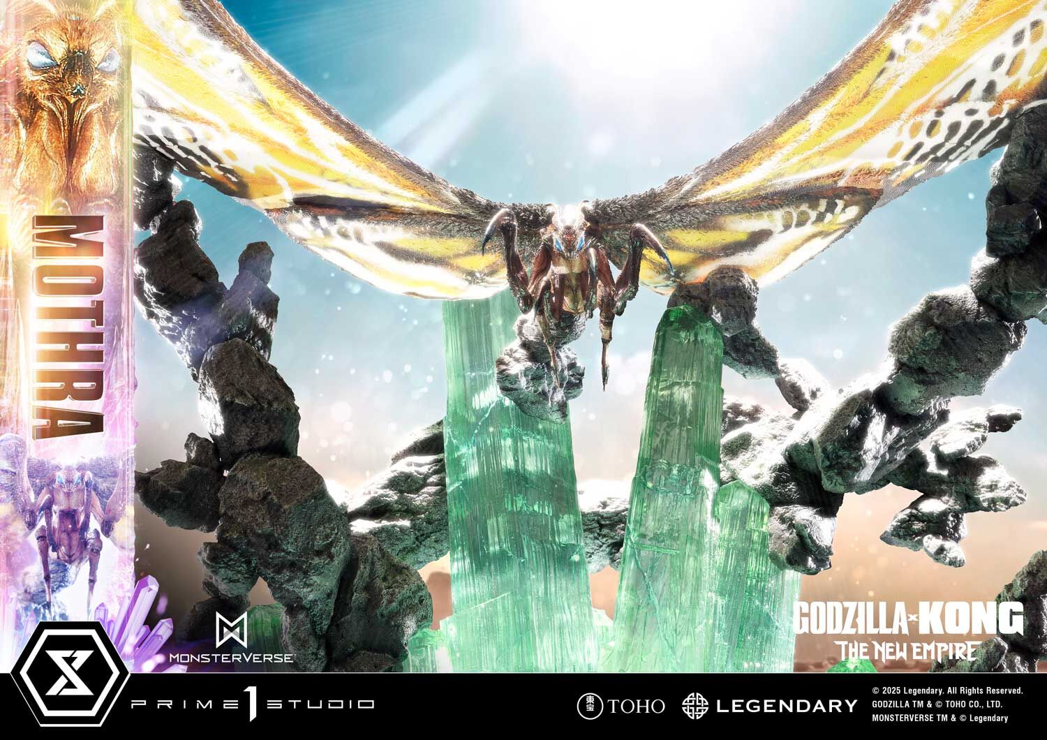 Godzilla x Kong: The New Empire - Mothra - Ultimate Diorama Masterline (UDMGXK-03) (Prime 1 Studio) photo 32