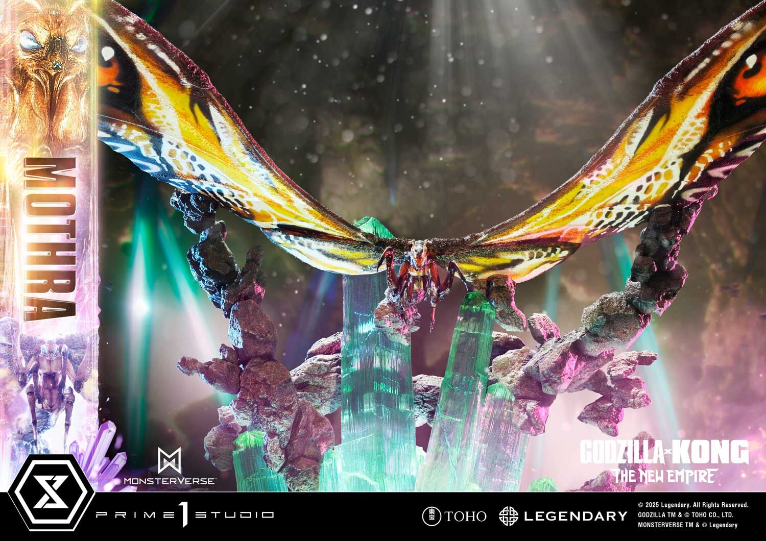 Godzilla x Kong: The New Empire - Mothra - Ultimate Diorama Masterline (UDMGXK-03) (Prime 1 Studio) photo 38