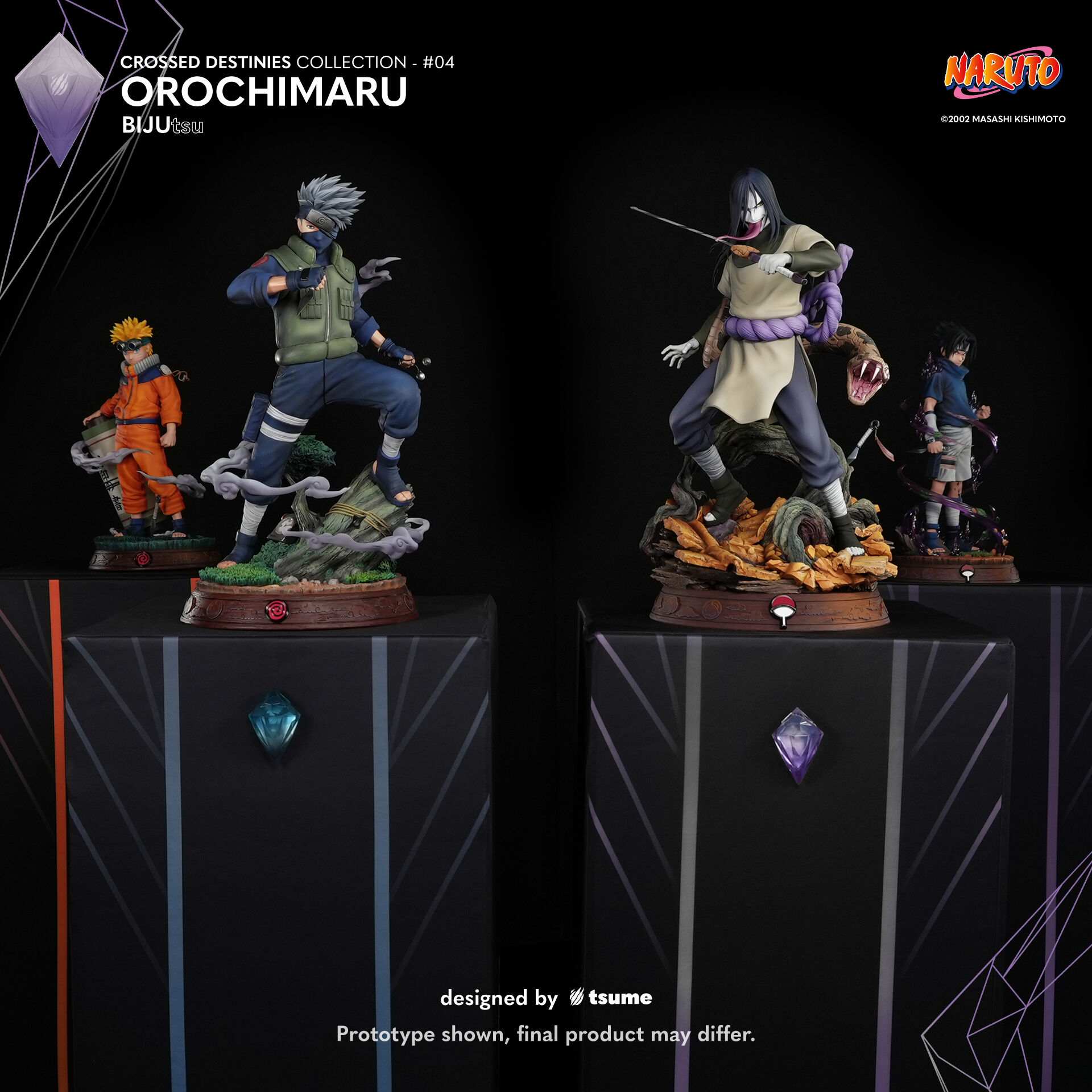 Naruto - Orochimaru - Bijutsu - Crossed Destinies Collection (#04) - 1/4 (Tsume) photo 3