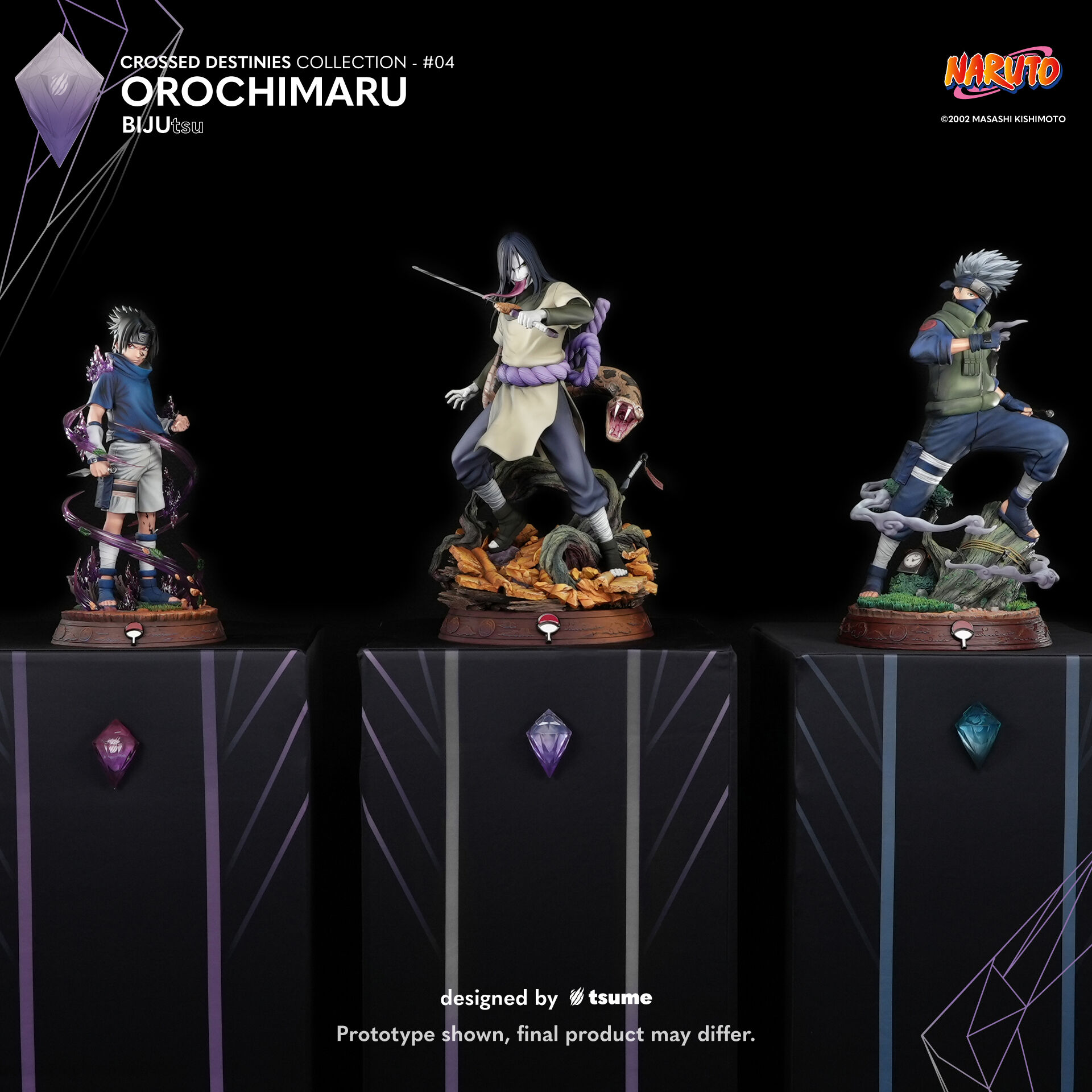 Naruto - Orochimaru - Bijutsu - Crossed Destinies Collection (#04) - 1/4 (Tsume) photo 4