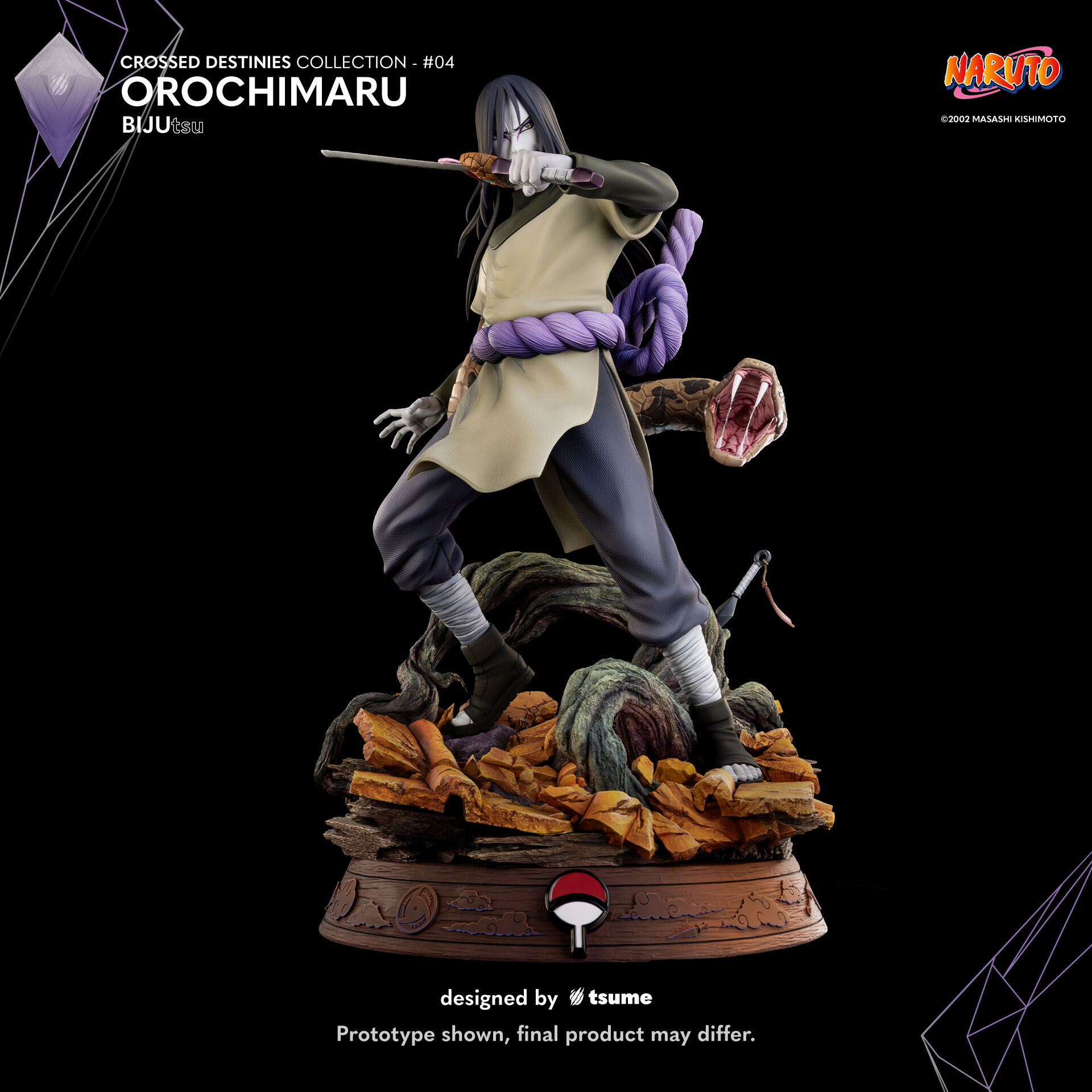 Naruto - Orochimaru - Bijutsu - Crossed Destinies Collection (#04) - 1/4 (Tsume) photo 8