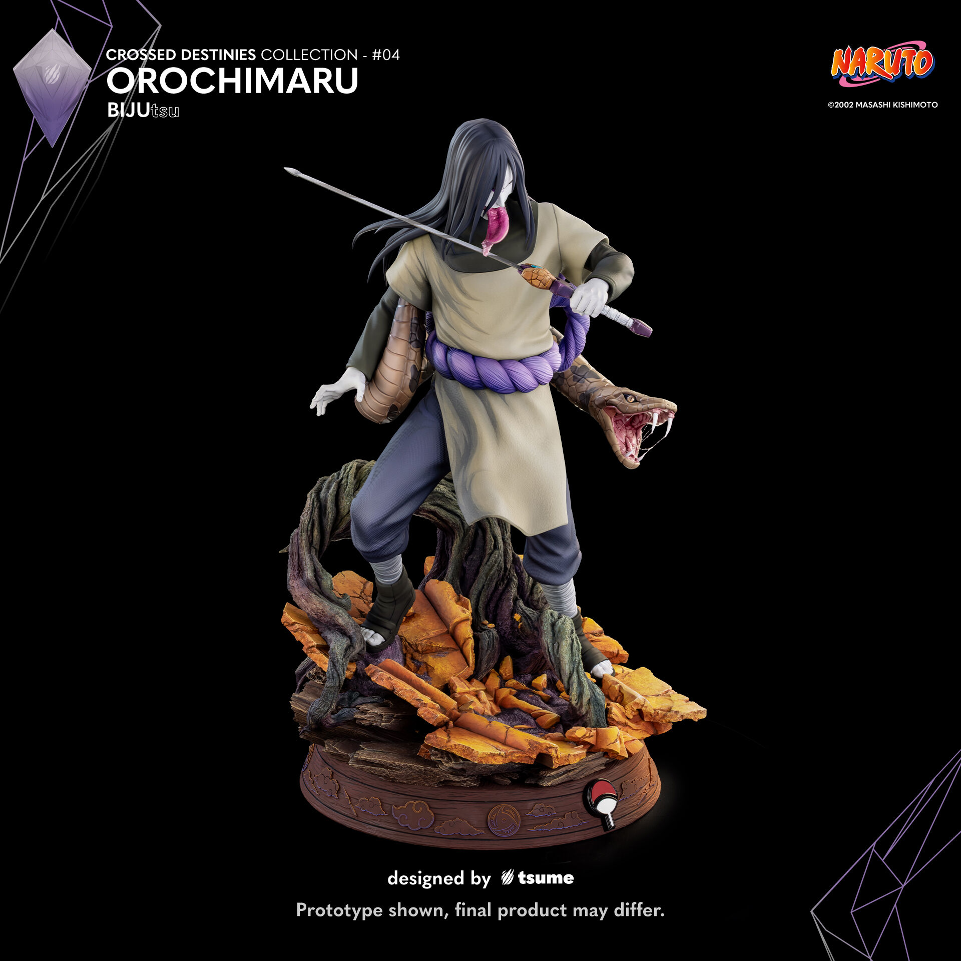 Naruto - Orochimaru - Bijutsu - Crossed Destinies Collection (#04) - 1/4 (Tsume) photo 11