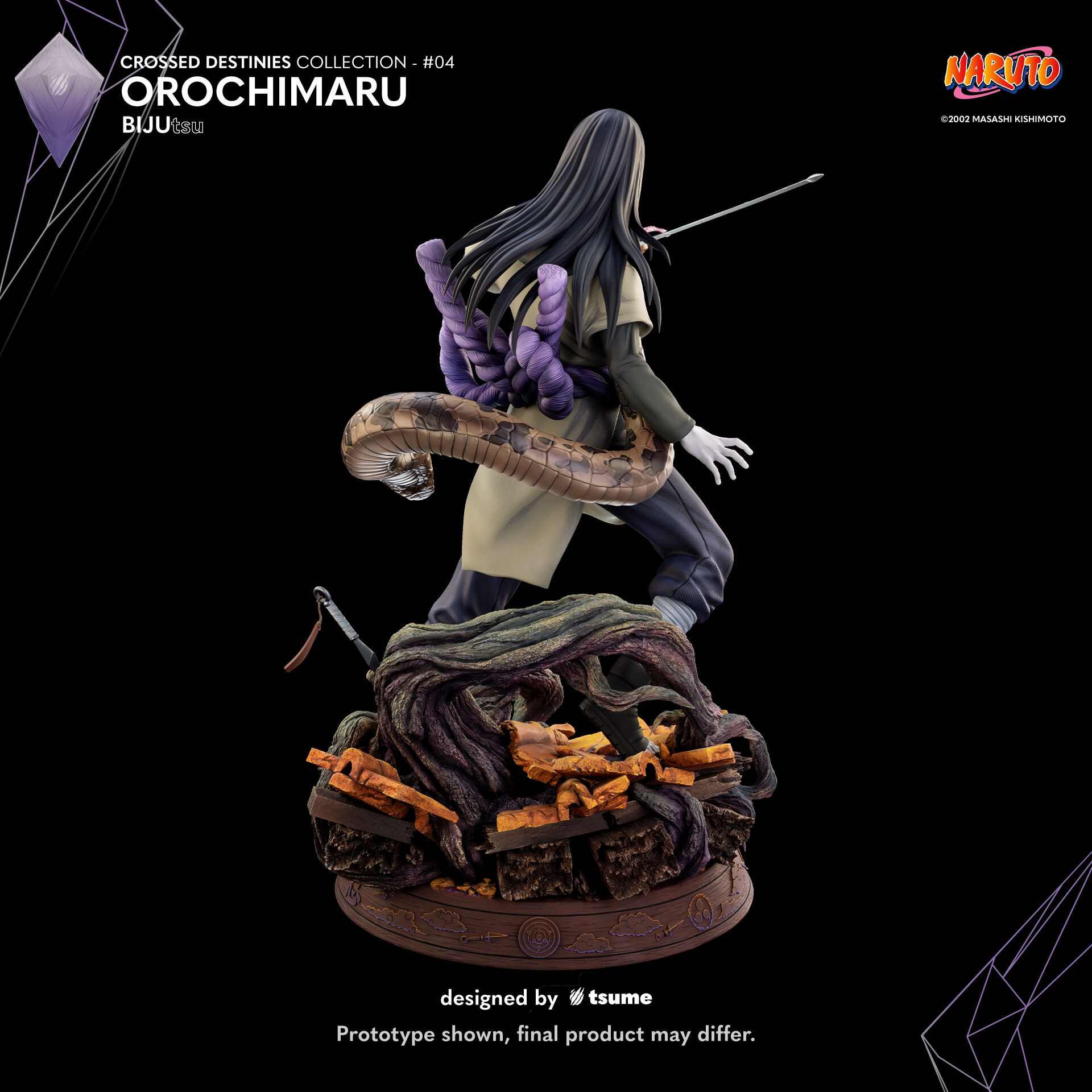 Naruto - Orochimaru - Bijutsu - Crossed Destinies Collection (#04) - 1/4 (Tsume) photo 13