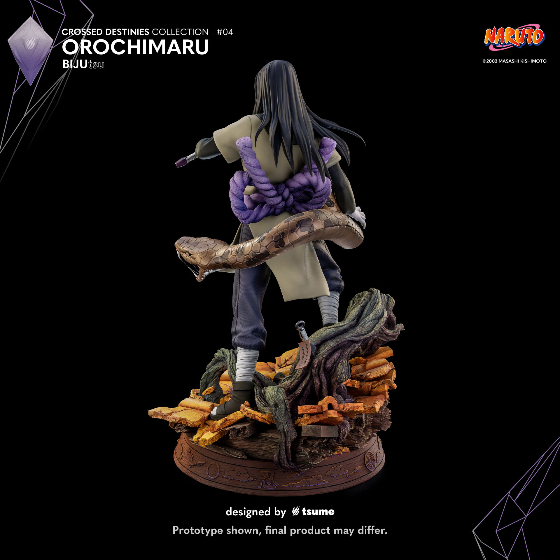 Naruto - Orochimaru - Bijutsu - Crossed Destinies Collection (#04) - 1/4 (Tsume) photo 14