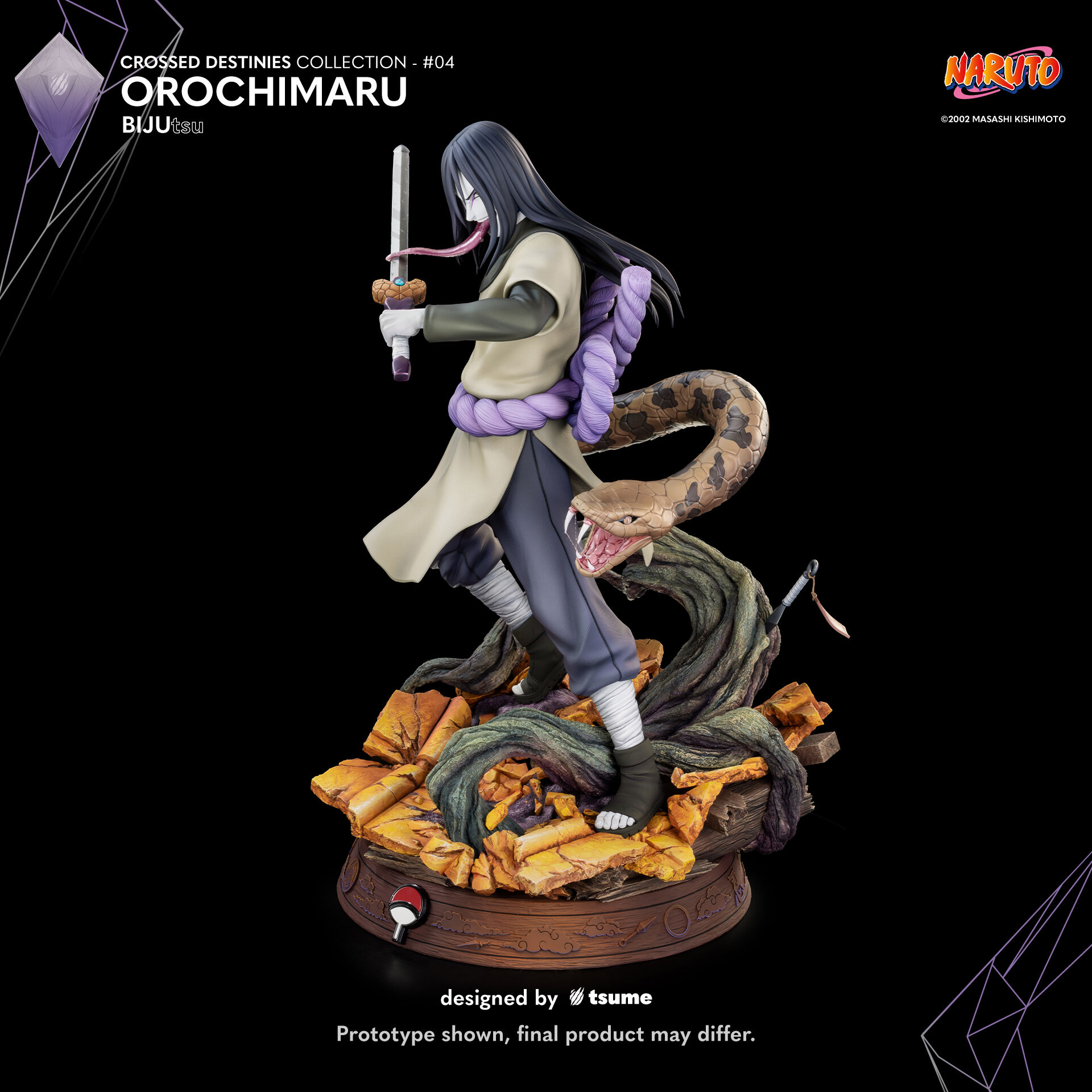 Naruto - Orochimaru - Bijutsu - Crossed Destinies Collection (#04) - 1/4 (Tsume) photo 15
