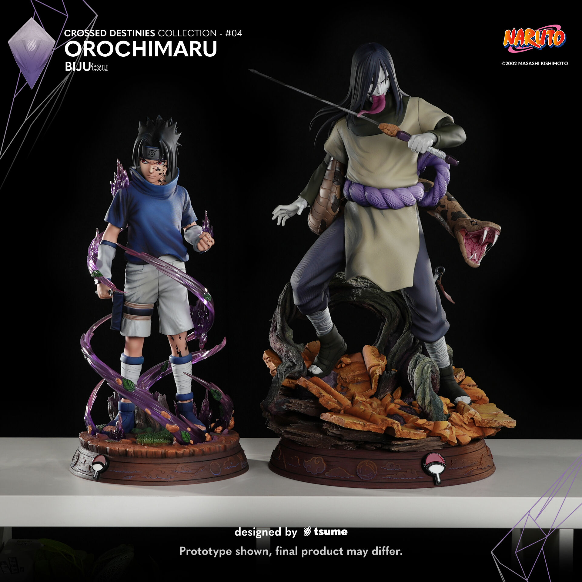Naruto - Orochimaru - Bijutsu - Crossed Destinies Collection (#04) - 1/4 (Tsume) photo 16