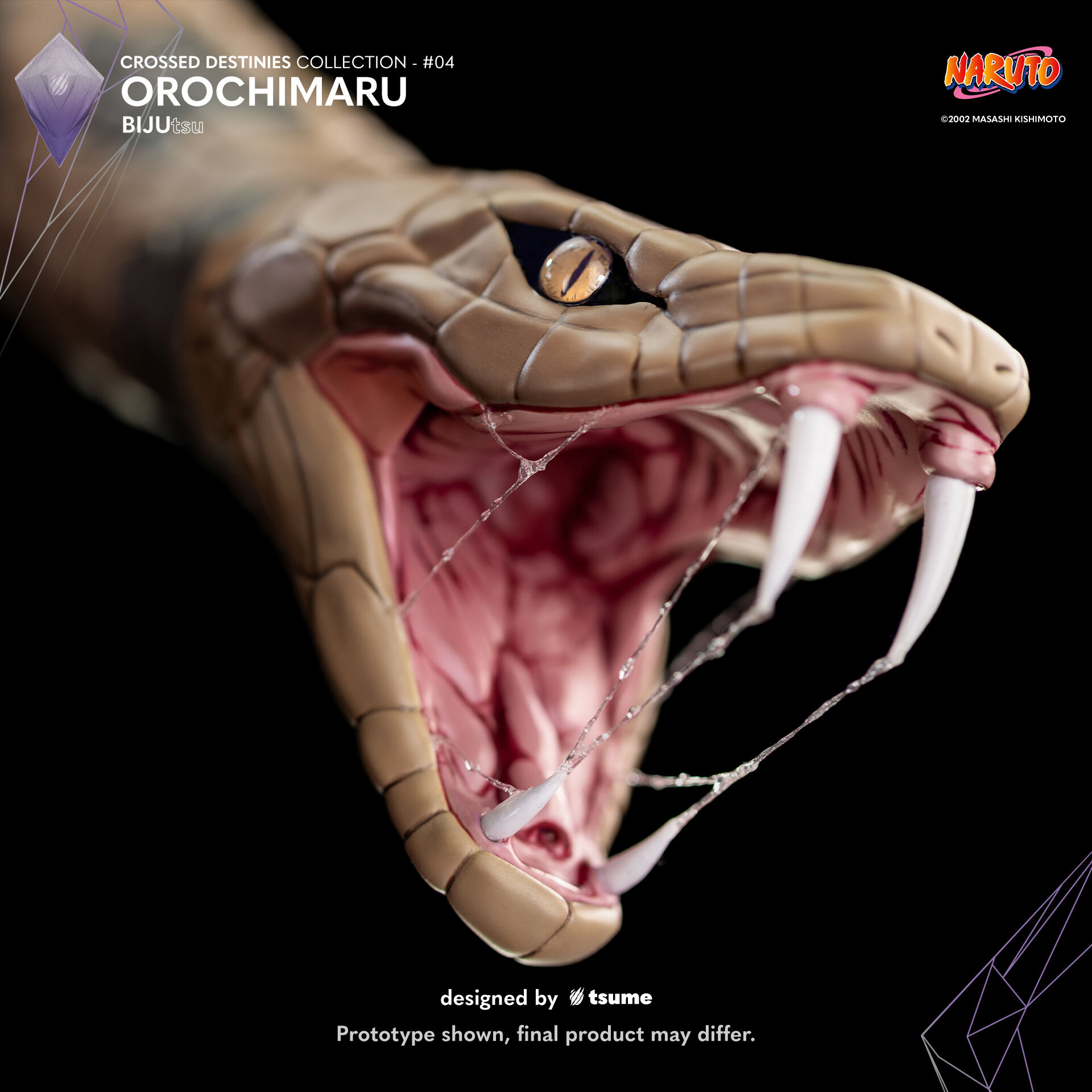 Naruto - Orochimaru - Bijutsu - Crossed Destinies Collection (#04) - 1/4 (Tsume) photo 18