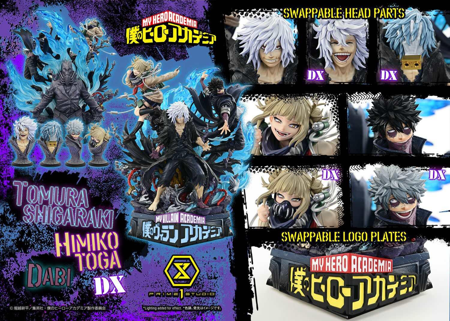 Boku no Hero Academia - Dabi - Shigaraki Tomura - Toga Himiko - Ultimate Premium Masterline  (UPMMHA-02DX) - 1/4 - DX Version (Prime 1 Studio) photo 81